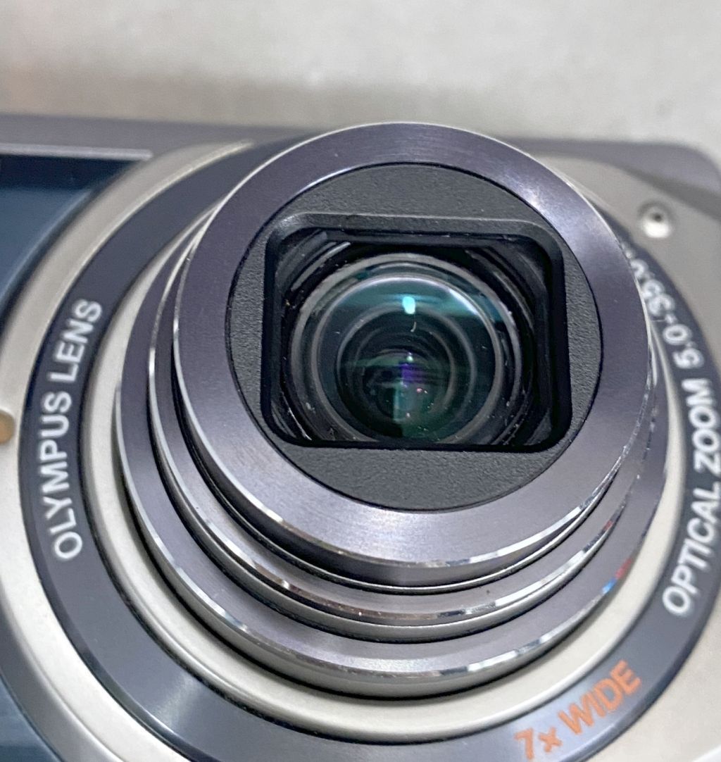 動作品】オリンパス デジタルカメラ μ-7020 OLYMPUS μ-7020 レッド 箱