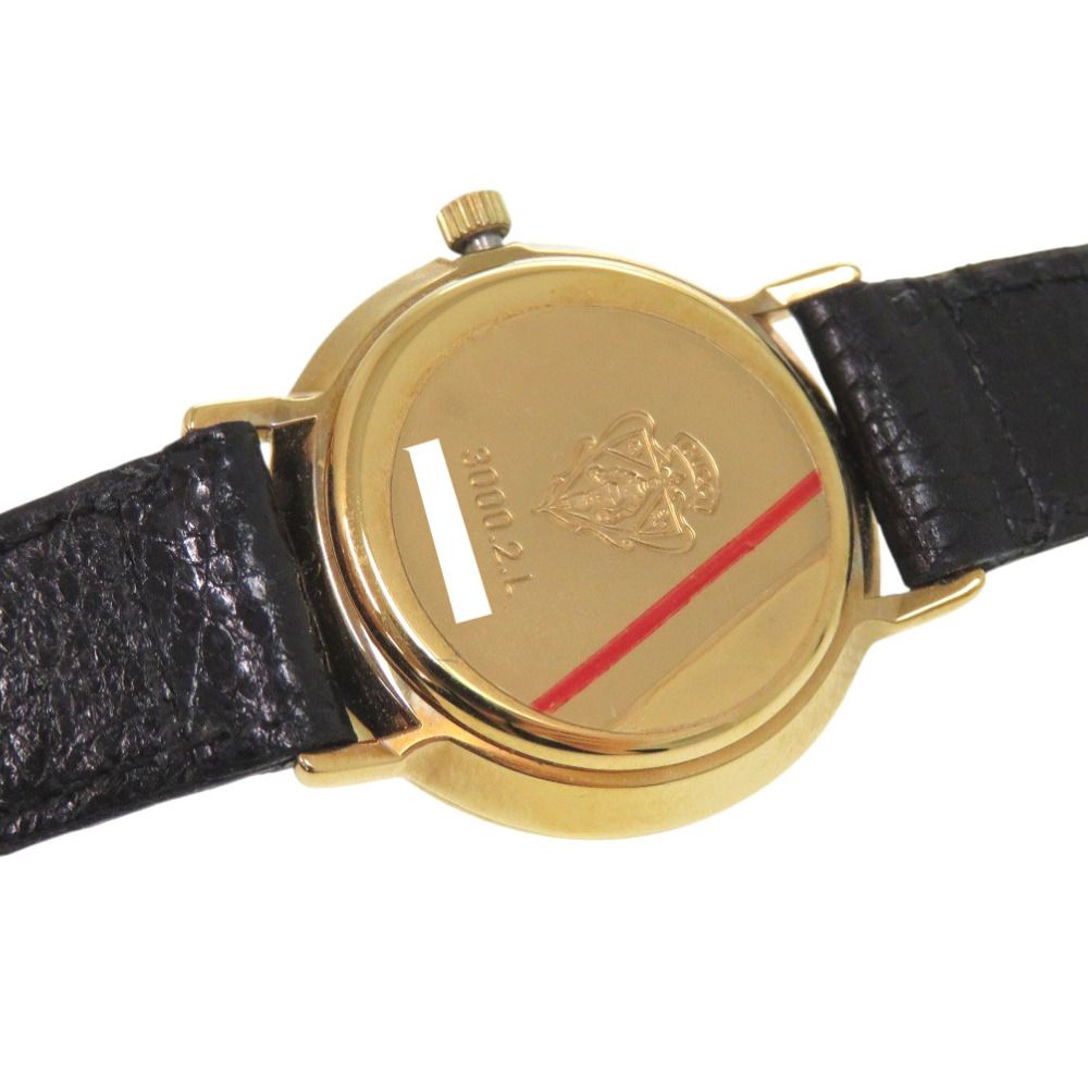 美品 グッチ 3000.2.L リザード GP ヴィンテージ ブラック