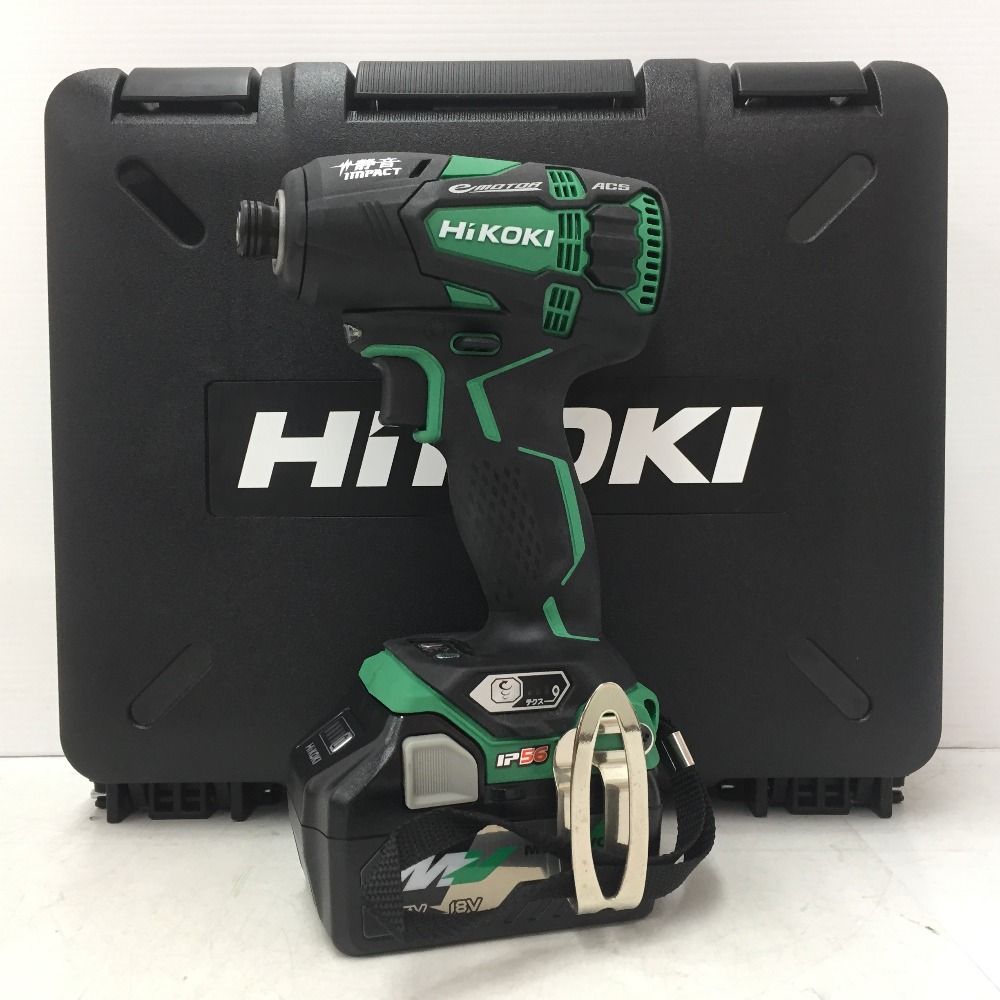 HiKOKI WHP18DBL(2LXPKL) 静音インパクトドライバー 36V マルチボルト 