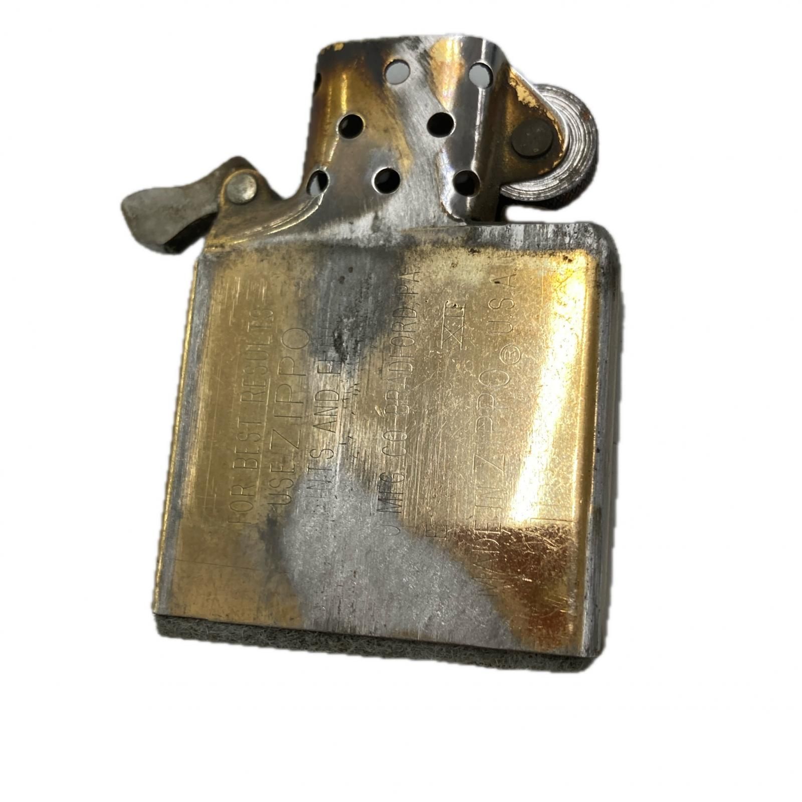 170590 現状品 ZIPPO ジッポ POWERED by HONDA ホンダ 1995年 ☆動作品