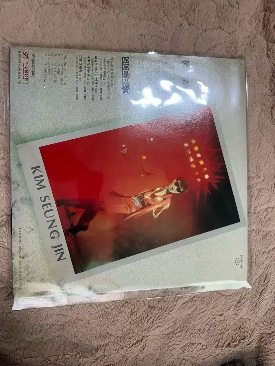 上品 キム スンジン 4 家 LP 1989 90 早い ー フロントガラスに グリーン 福祉 待つ