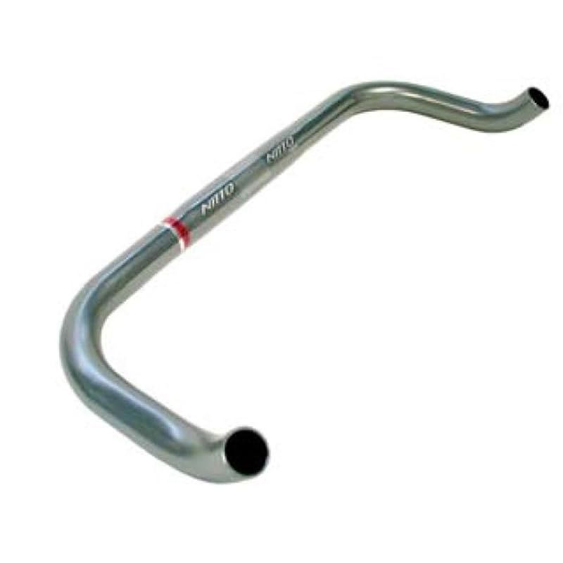NITTO(日東) ドロップハンドル RB-018 RB-018-400 φ26.0 400 ライトグレイ 1