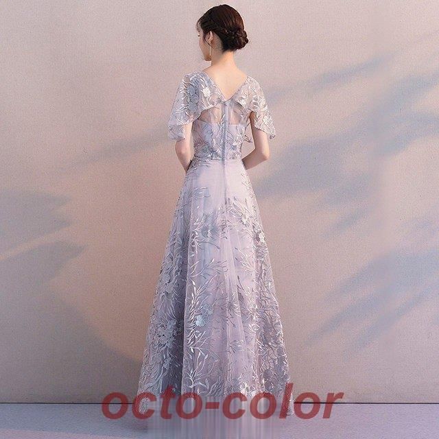 パーティードレス ロング丈