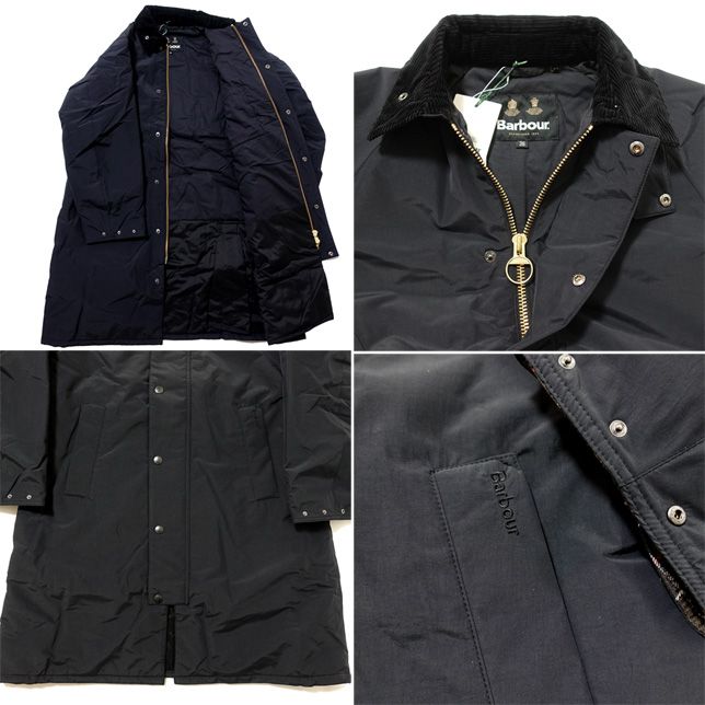 Barbour バブアー エクスモア パデッド コート 中綿ロングコート