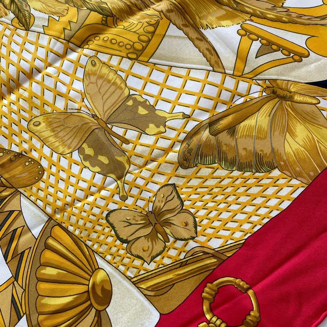 HERMES エルメス カレ90 大判 スカーフ シルク 100% - メルカリ