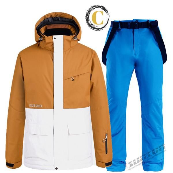 DC スノーボードウェア グレー 10K防水 メンズ レディース