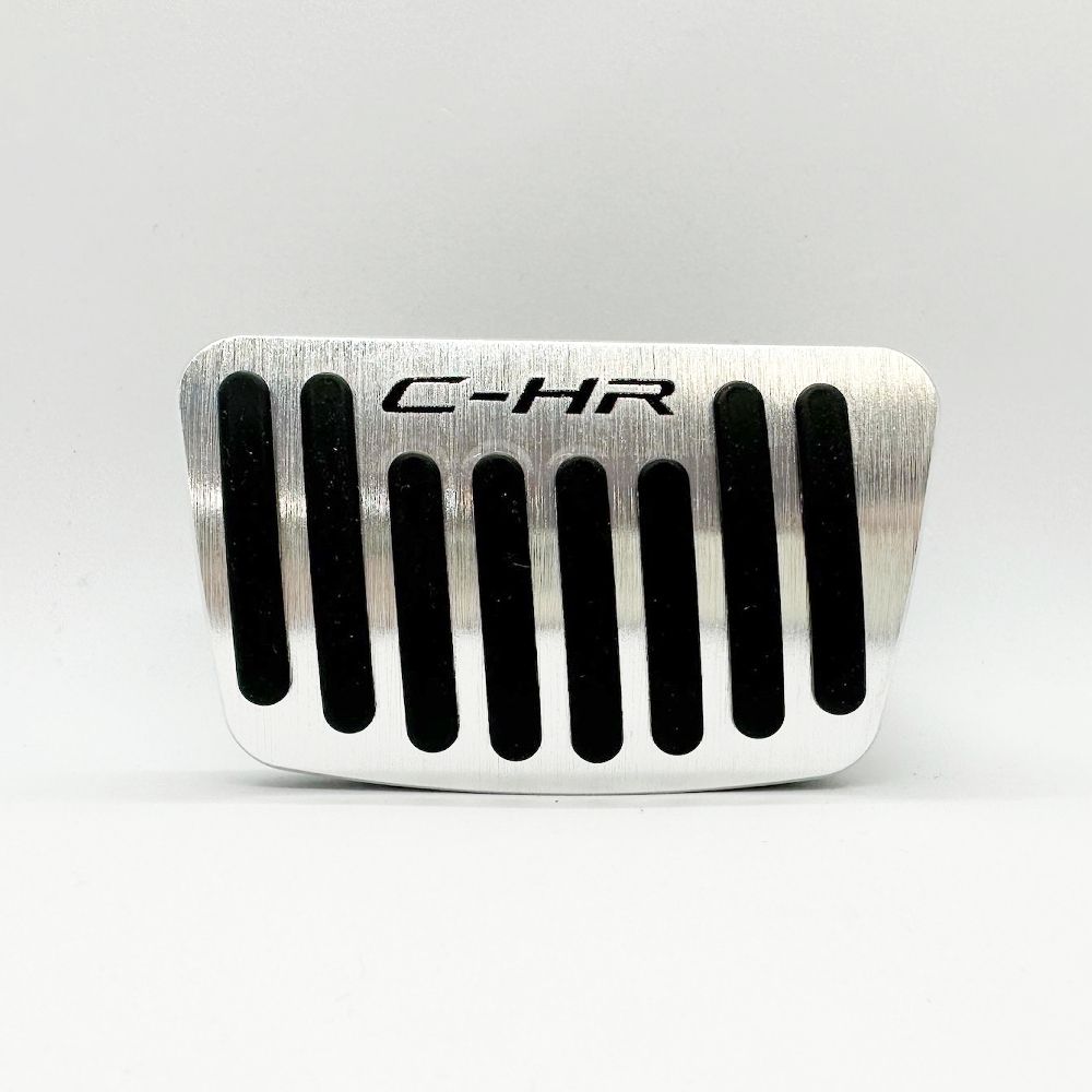 ペダル トヨタ アクセル ブレーキ アクセサリー アルミ合金 カーアクセサリー C-HR SilverSilverP_2