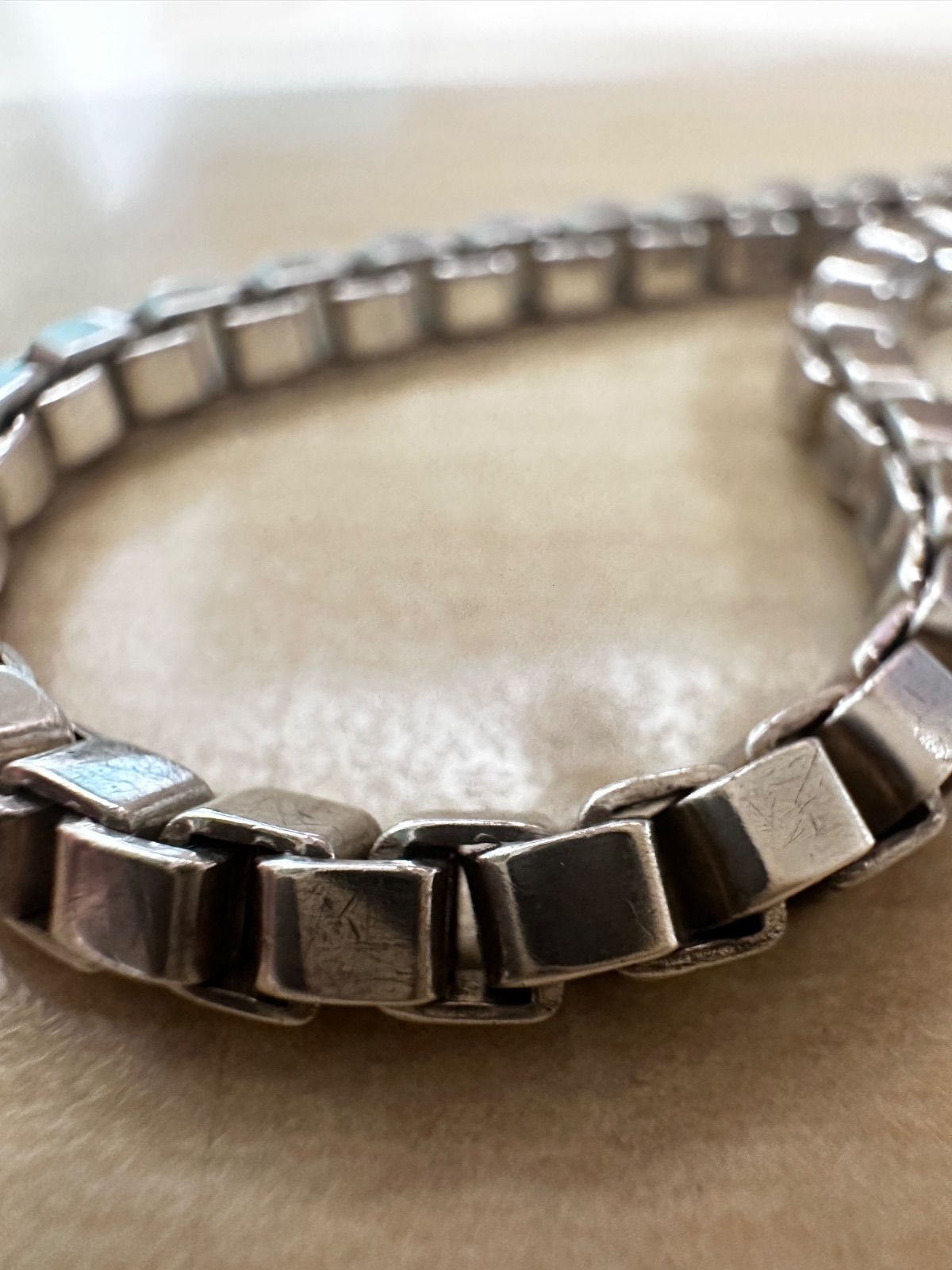 【美品・付属品完備】約19cm ティファニー ベネチアン ブレスレットSV925 楽天市場】【中古】新品同様 ティファニー ベネチアン リンク