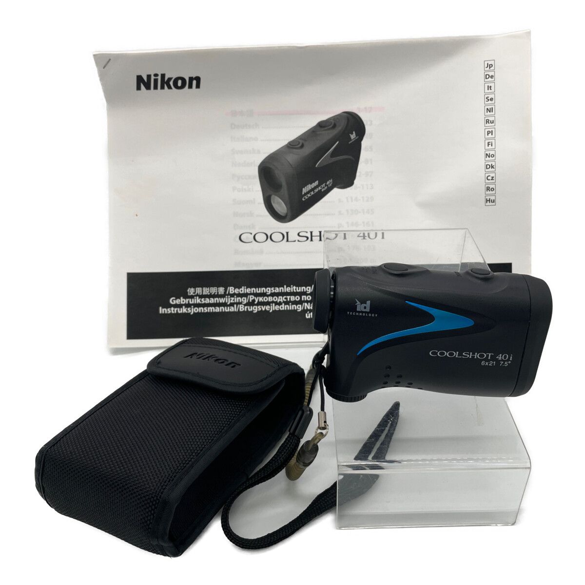 Nikon COOL SHOT 40i ゴルフ用レーザー距離計/ブラック Amazon.co.jp