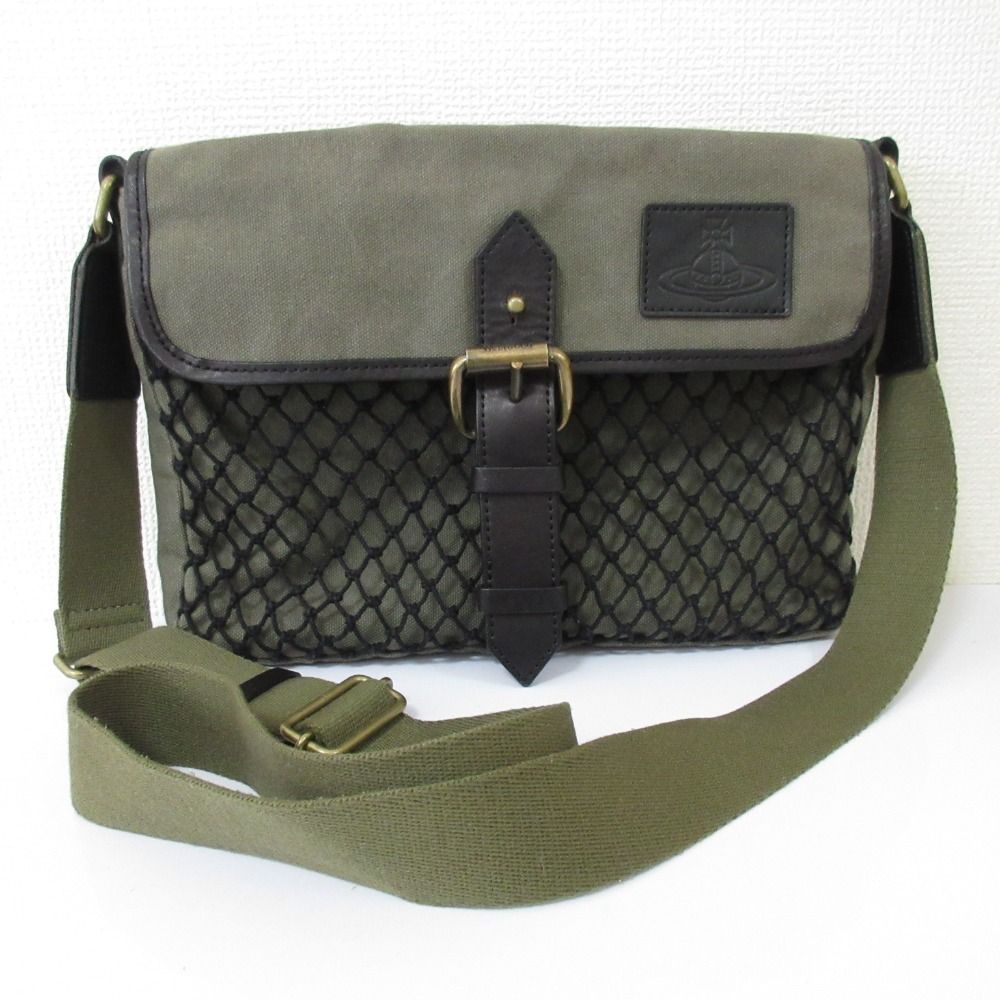 ★美品★ Vivienne Westwood メッセンジャー 迷彩 斜め掛け 良品 Vivienne Westwood ヴィヴィアンウエストウッド ショルダー