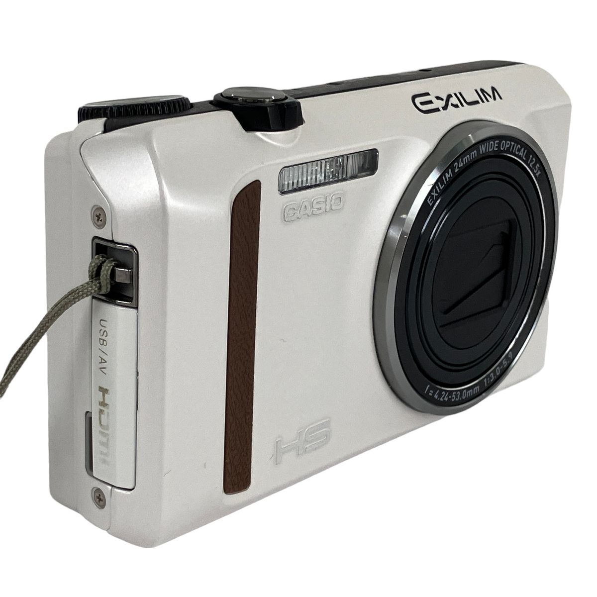 CASIO 【動作保証】CASIO EXILIM HS EX-ZR400 コンデジ デジタル カメラ ホワイト カシオ  Y8979255