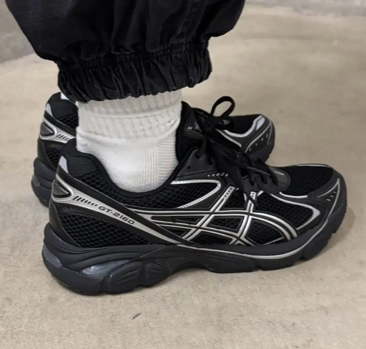 Asics アシックス GT ー 2160 黒 ピュアシルバー 260 サイズ