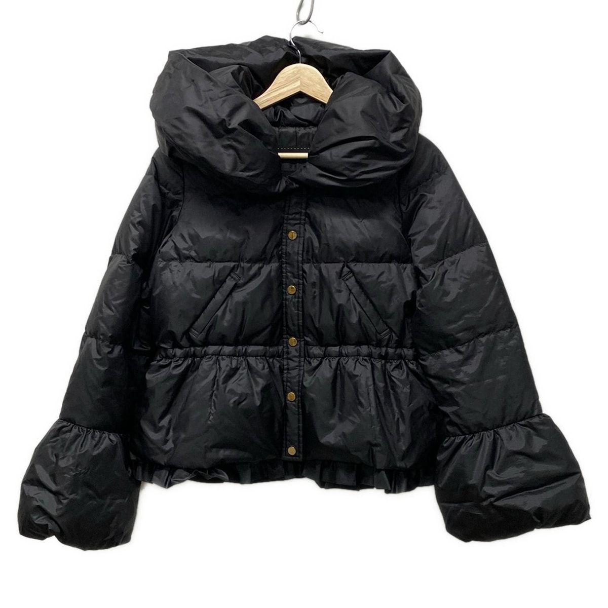 TO BE CHIC ブラック ダウンジャケット TO BE CHIC(トゥービーシック