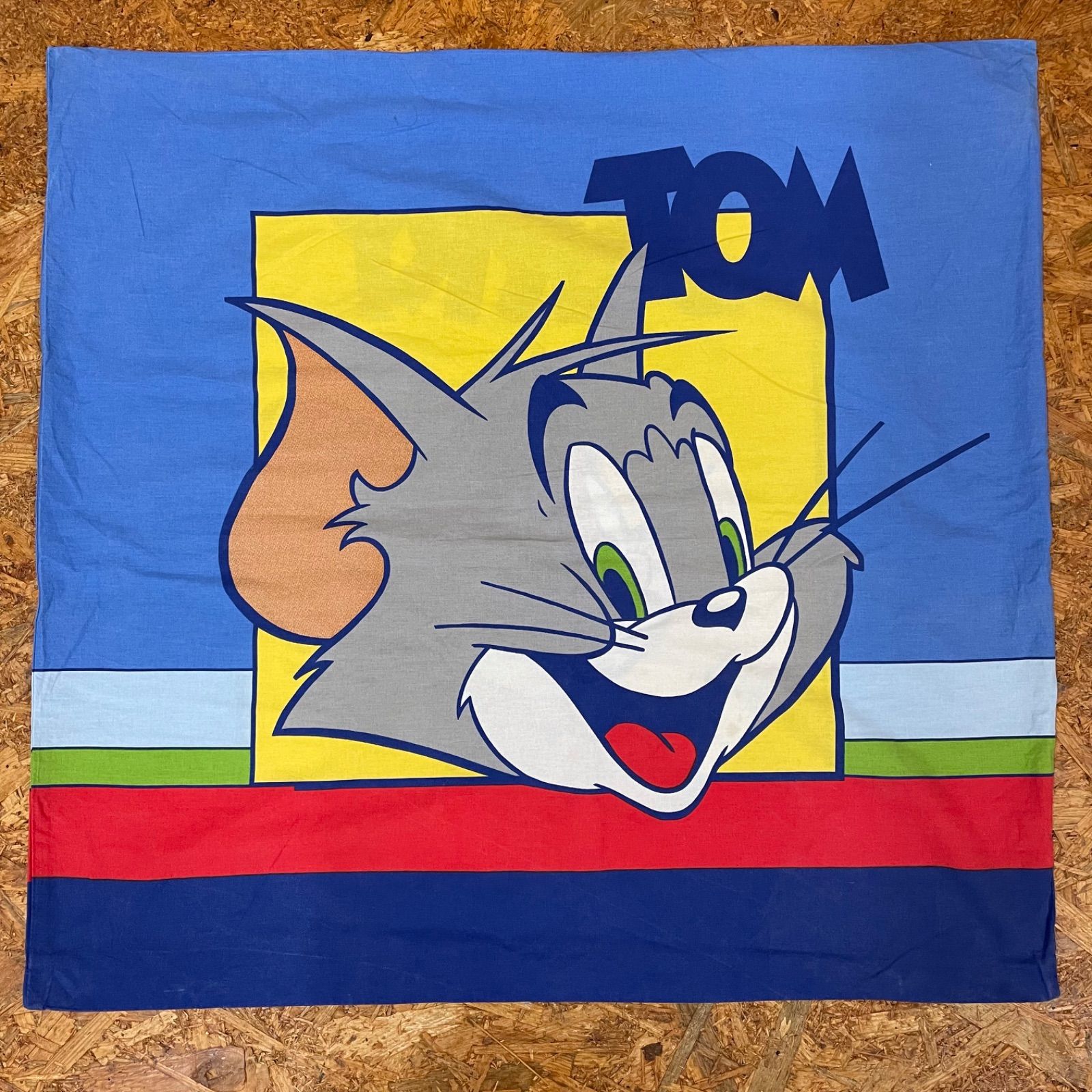 ヴィンテージ TOM&JERRY 大判ピローケース トム＆ジェリー トムとジェリー 枕カバー クッションカバー ピローカバー USA 海外 ファブリック 布 生地 ハンドメイド 素材 ビンテージ vintage 人気・おすすめ｜省スペース設計・旅行向けにおすすめ お得商品 プライバシー配送 国内発送・安心販売体制