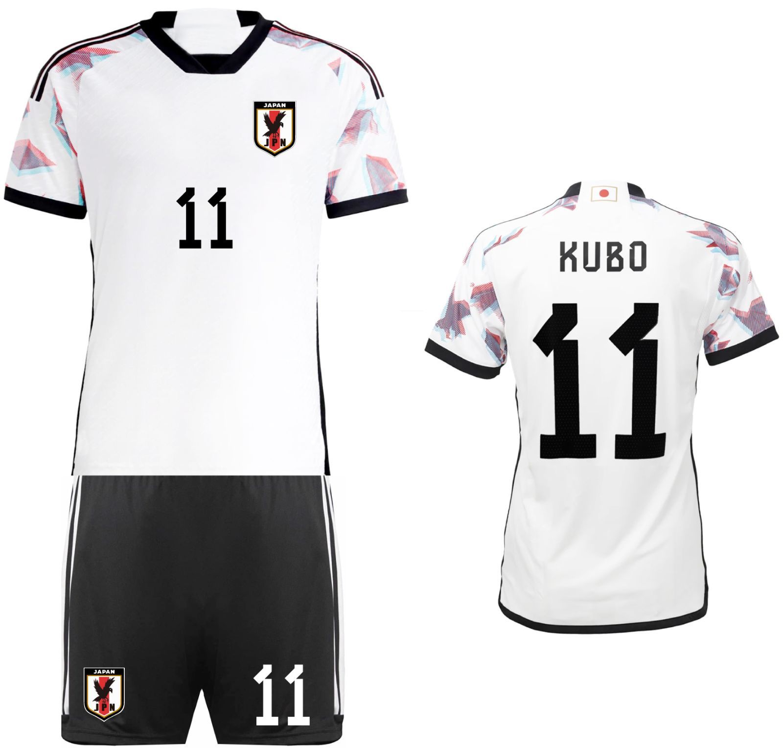 11番KUBO 日本代表アウェイ2022年モデル・サッカーレプリカ 