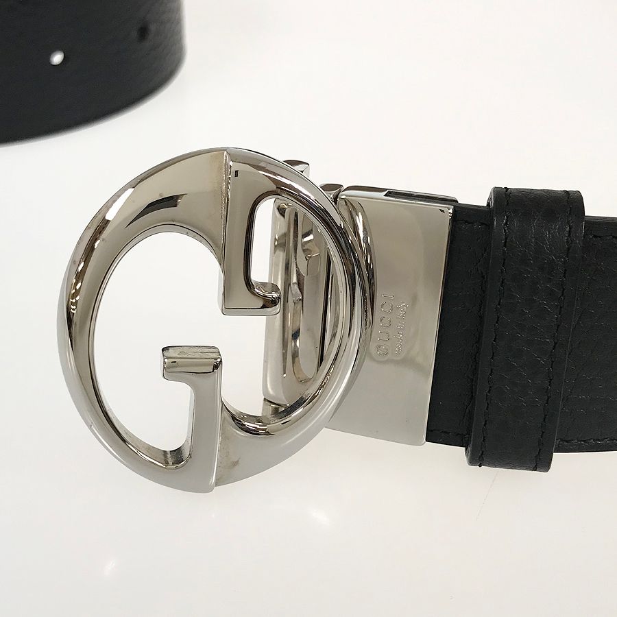 グッチ GUCCI インターロッキングG リバーシブル 449715 ブラック 