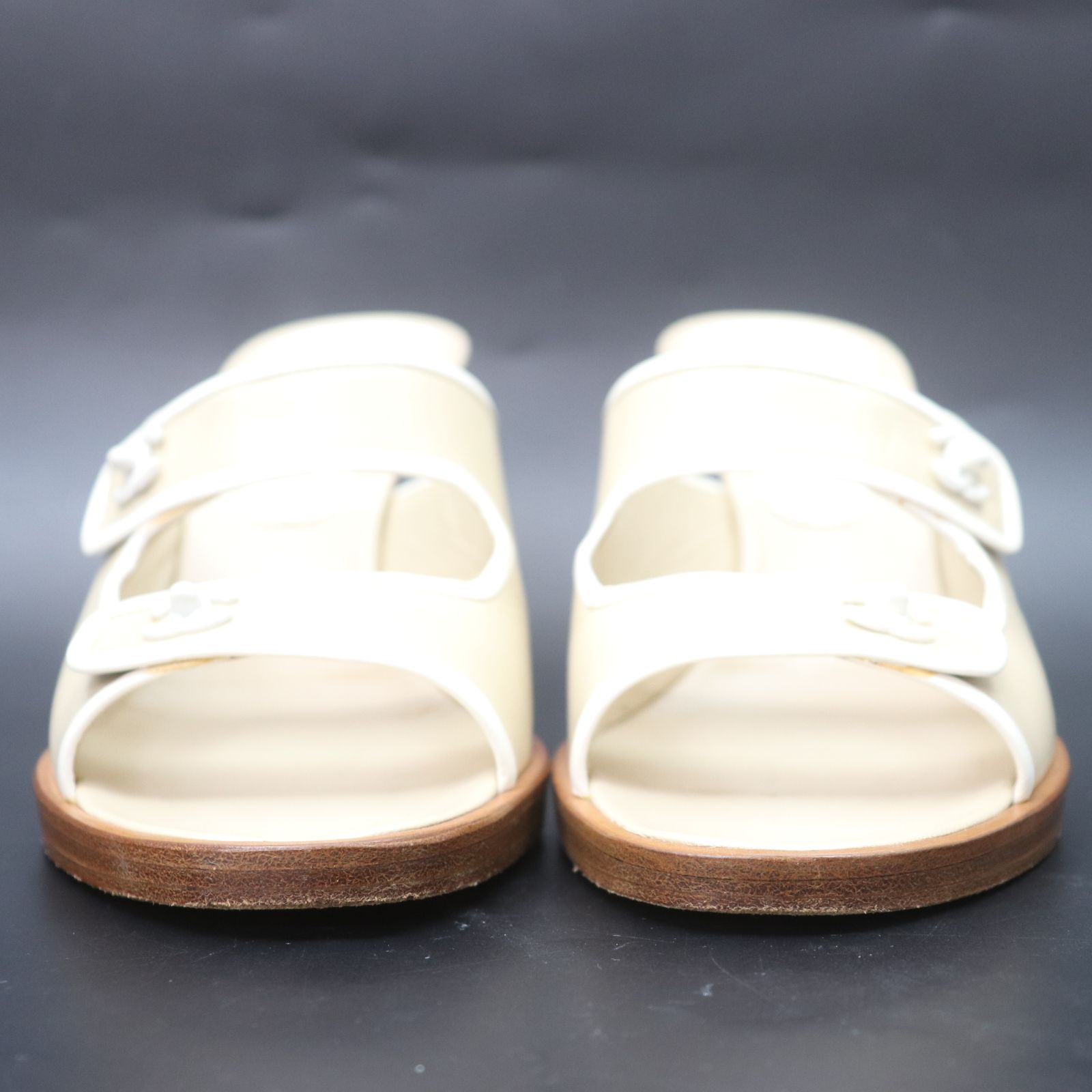 ITAD4G4KD576 シャネル 03P ターンロック ココマーク パンプス 靴  