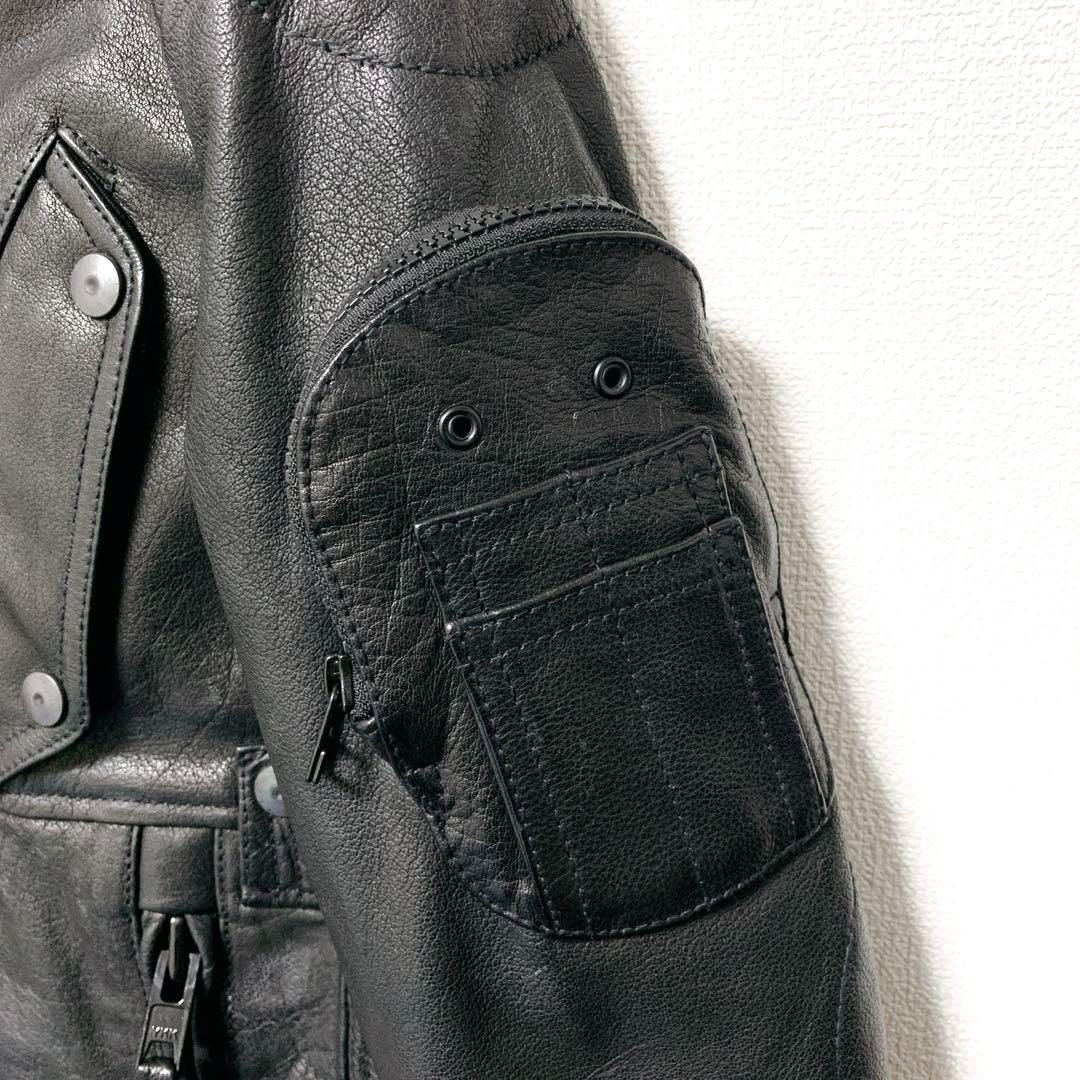 AVIREX P.D.W. アヴィレックス レザージャケット フライトジャケット