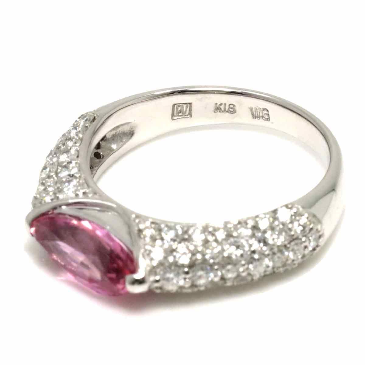 ポンテヴェキオ Ponte Vecchio 11号 リング ピンクサファイヤ 1.45ct 