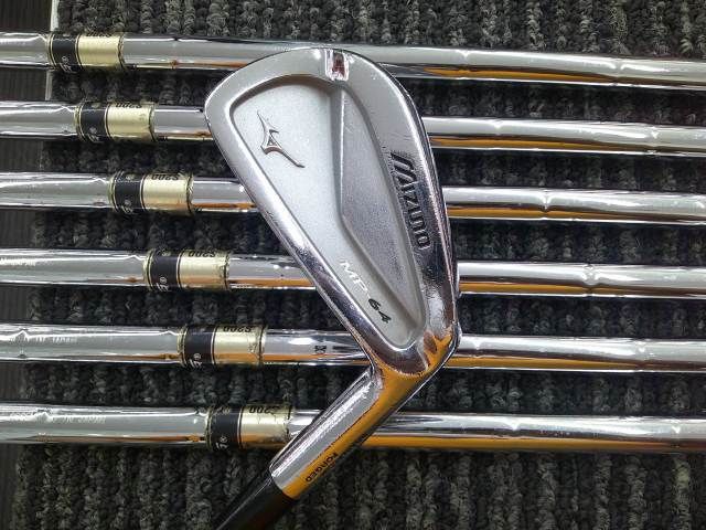 中古 アイアンセット ミズノ MP-64/DG 7本セット/S200/27[0759