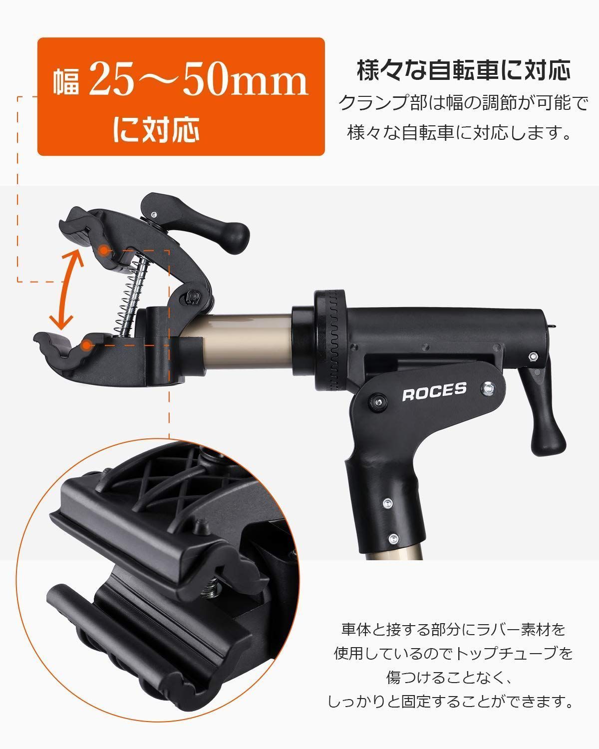 CXWXC 自転車 メンテナンススタンド 安定感 高さ調節 角度調節 ワークスタ BRIGHTFACE_UK