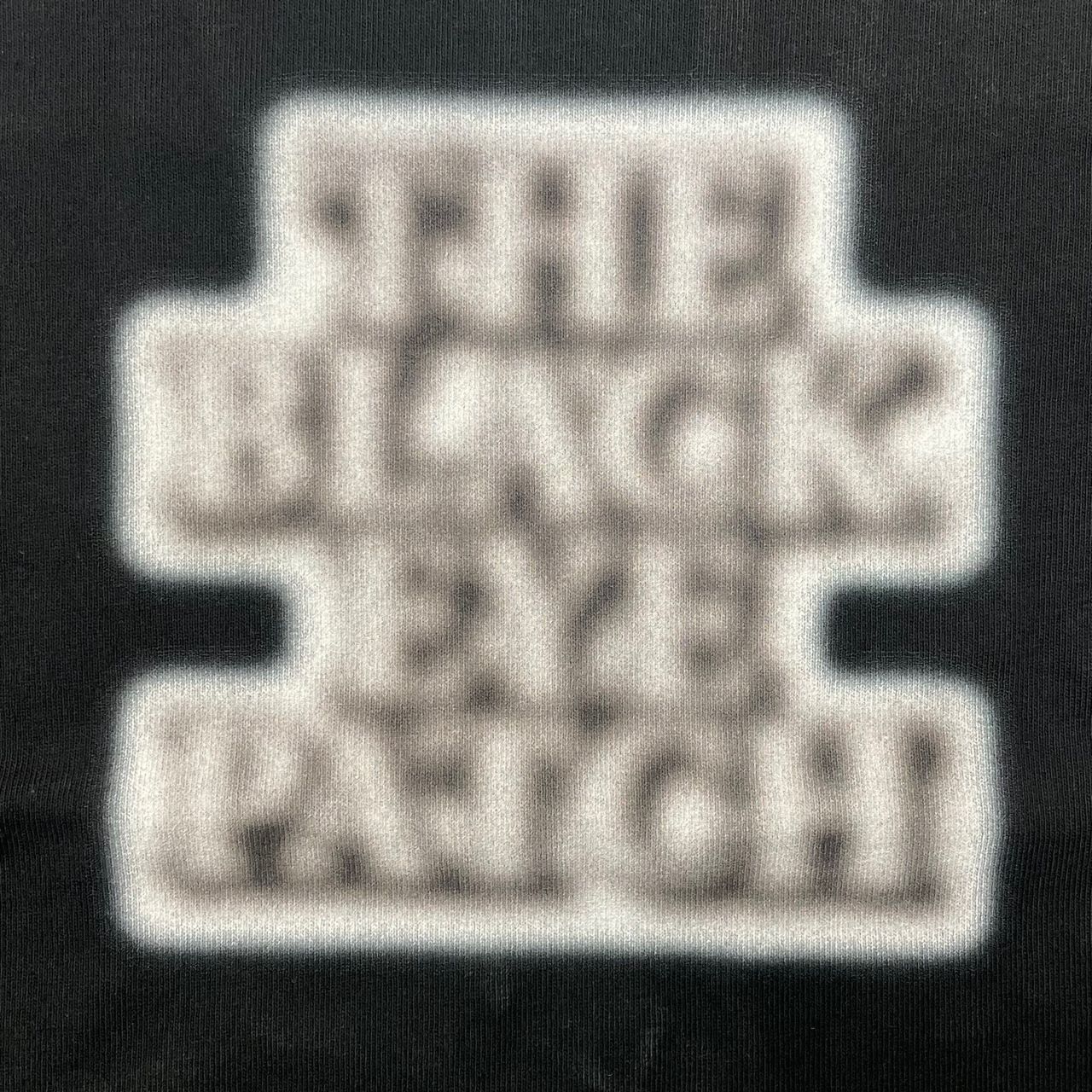 新品 BLACK EYE PATCH 22SS BLURRED OG LABEL TEE モザイク レーベル