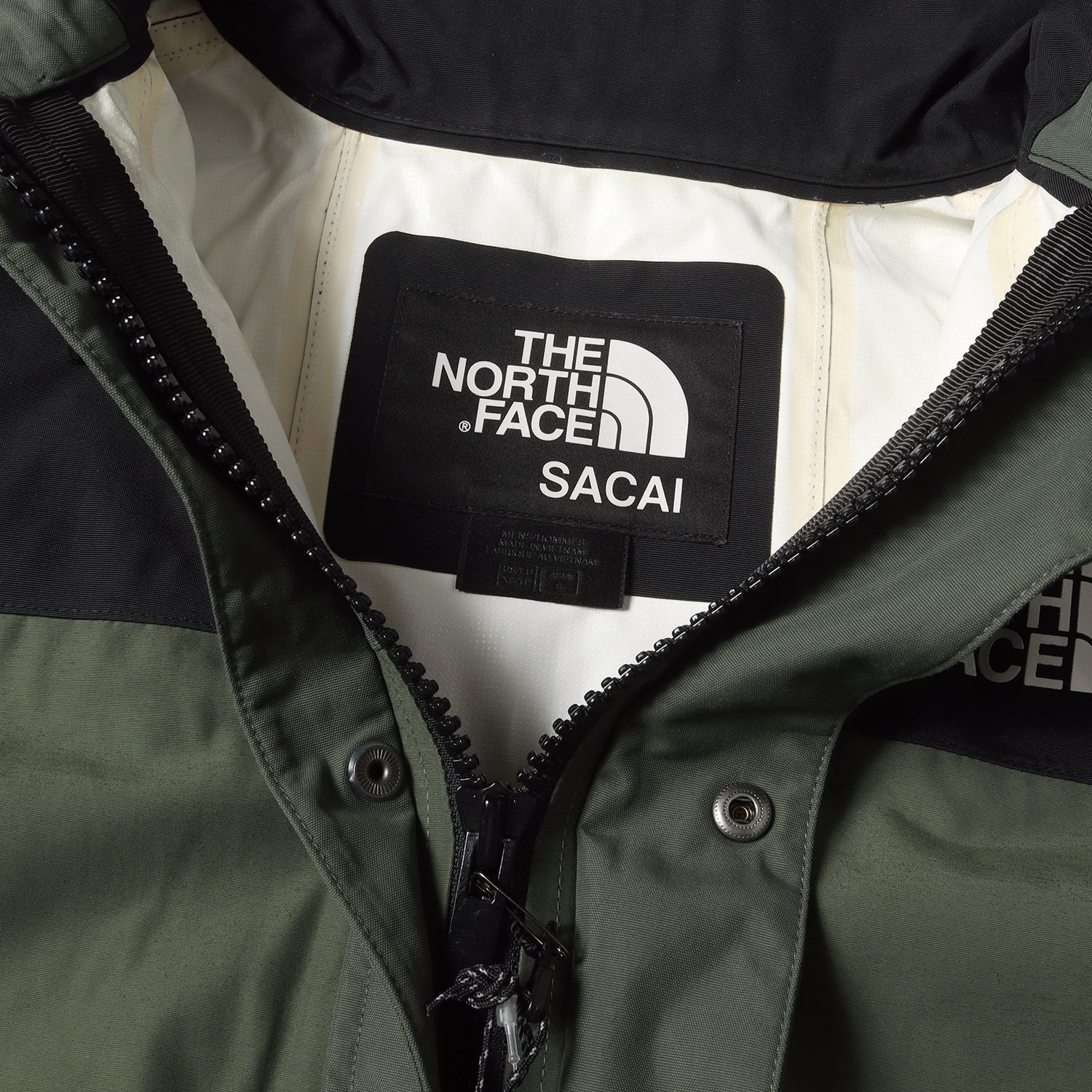 美品】Sacai サカイ コート カーキ サイズ:S | THE NORTH FACE 
