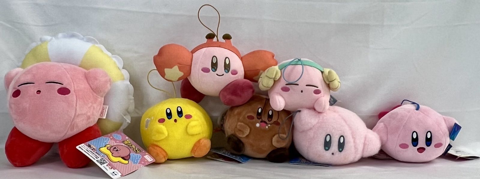 カービィ マスコットまとめ売りセット タグあり カービィ ぬいぐるみ マスコット 7種セット まとめ売り
