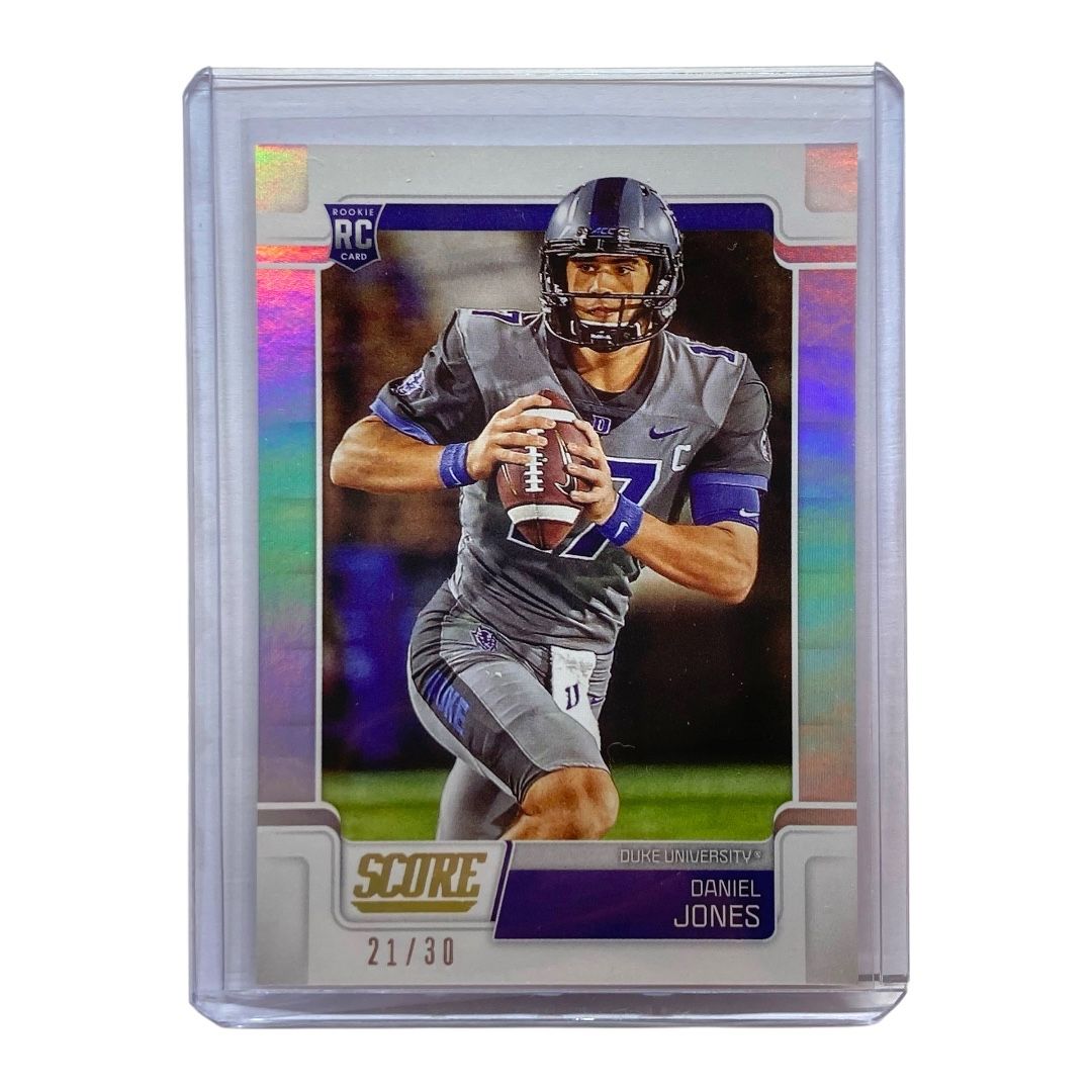 PANINI NFLカード SCORE DANIEL JONES DUKE UNIVERSITY 21/30 #331 送料無料 中古 IT2