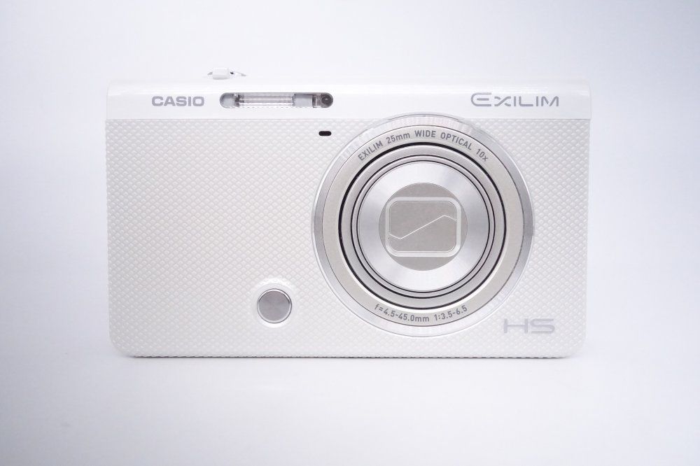 上品 カシオ CASIO デジタルカメラ EXILIM EX ZR 70 WE EXZR ホワイト D 10051 A
