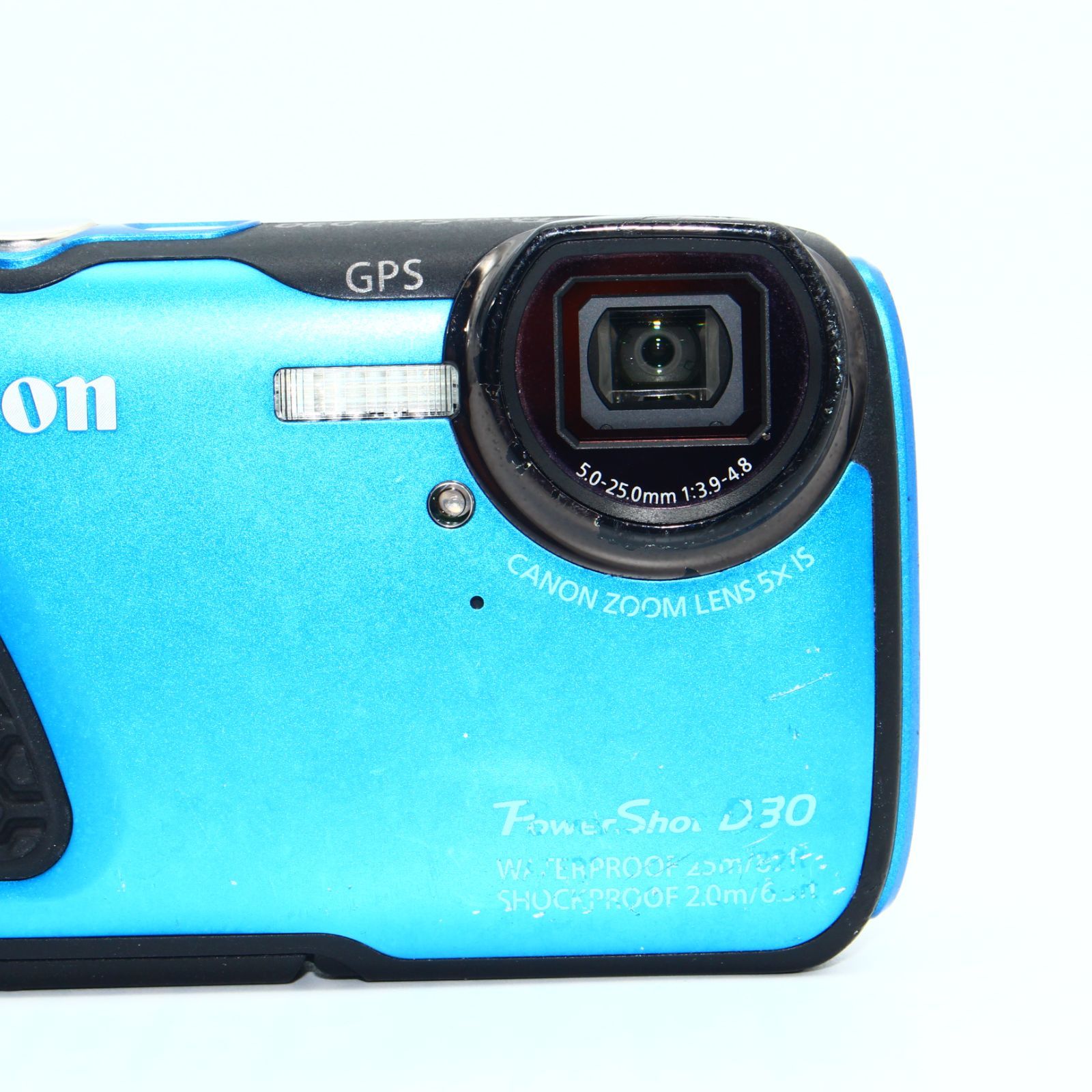 Canon デジタルカメラ Power Shot D30 光学5倍ズーム ブルー Canon デジタルカメラ Power Shot D30 光学5倍ズーム ブルー