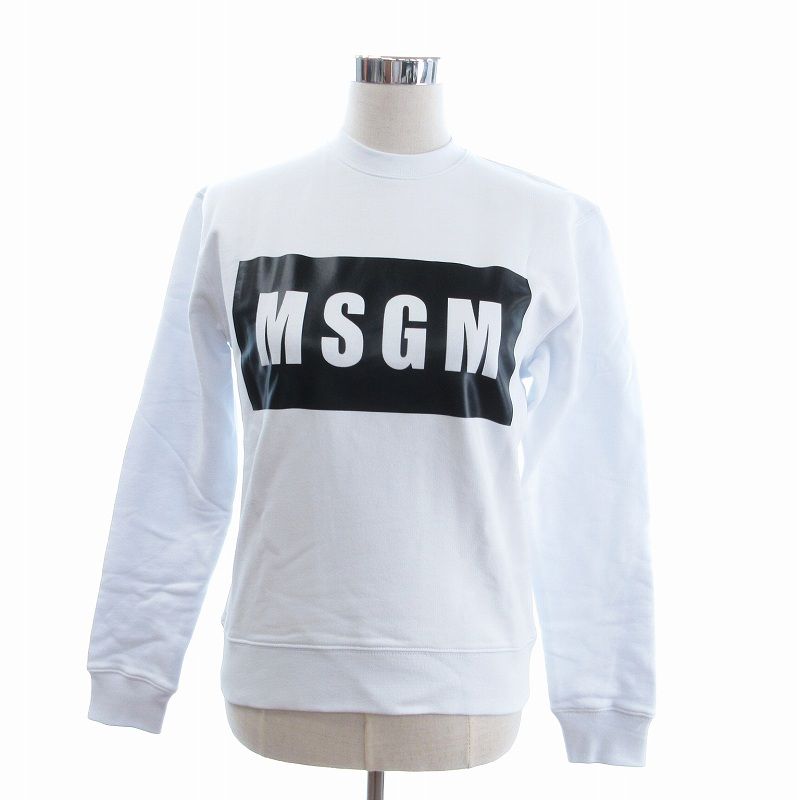 MSGM エムエスジーエム トレーナー スウェット プルオーバー