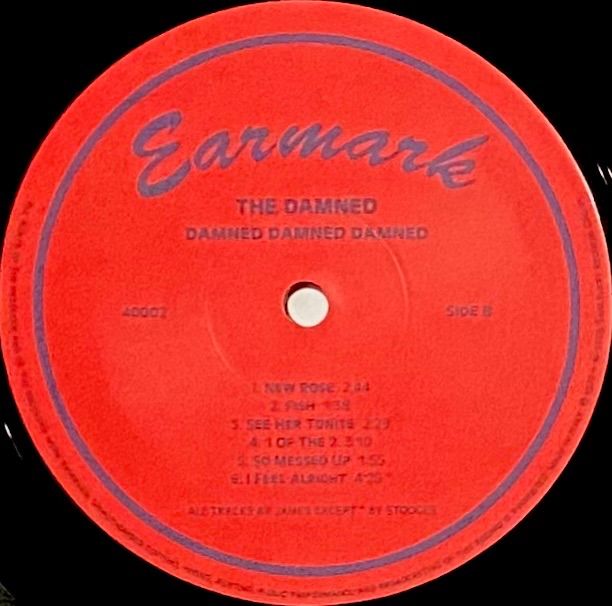 The Damned 『Damned Damned Damned』 イタリア盤 180g LP 40002 - メルカリShops