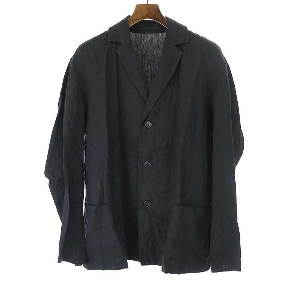 POLYPLOID ポリプロイド 19SS SUIT JACKET Type C リネン3Bジャケット ブラック 3 メンズ ITQD71OQDIK8 POLYPLOID ポリプロイド 19SS SUIT JACKET Type C リネン3Bジャケット