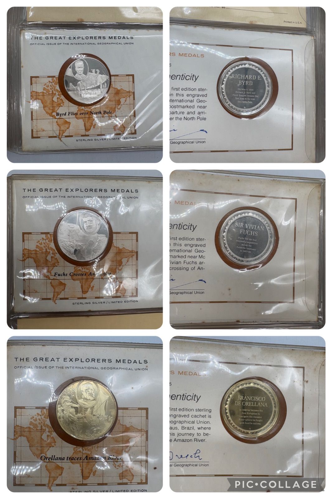 The Great Explorers Medals VOLUME1偉大な探検家メダル