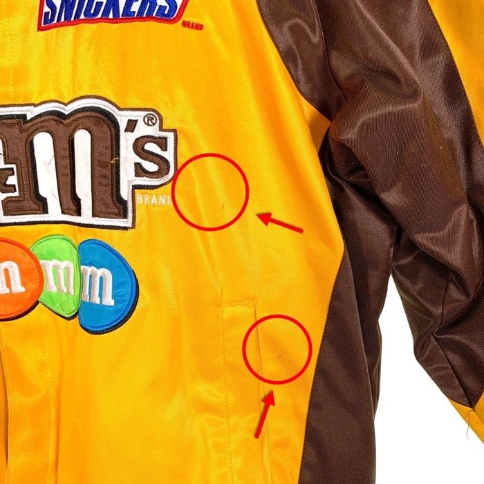 CHASE AUTHENTICS チェイス NASCAR M&M's レーシングジャケット