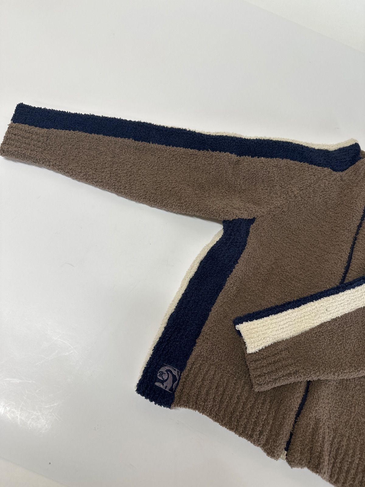 Kashwere JB-30-164-00-04 カシウェア ボーイズ レトロ カーディガン パーカー キッズ ベビー Boys retoro Cardy Brown 4 5 Y