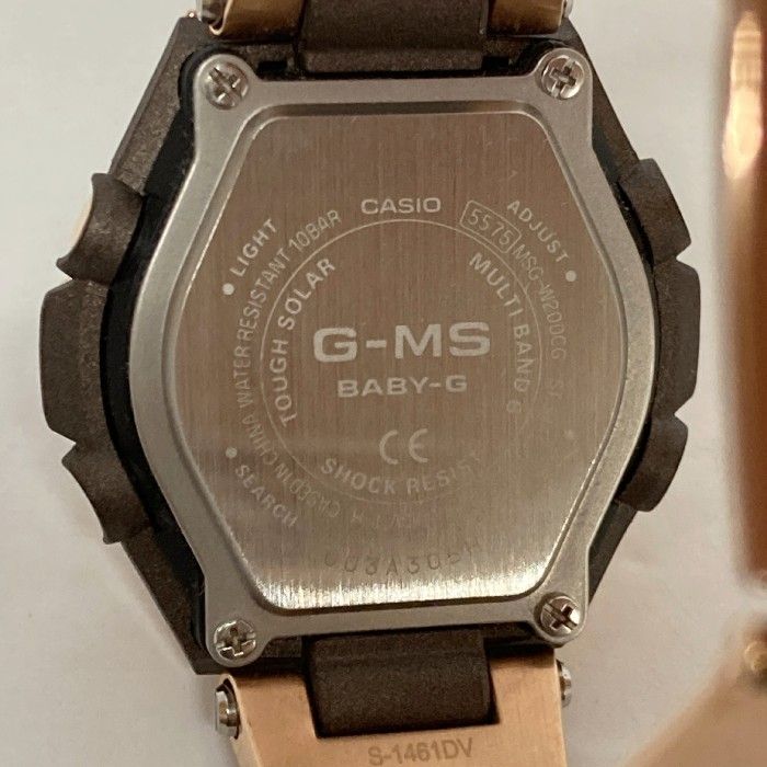 ☆CASIO カシオ 腕時計 BABY-G G-MS 電波ソーラー MSG-W200CG 5575