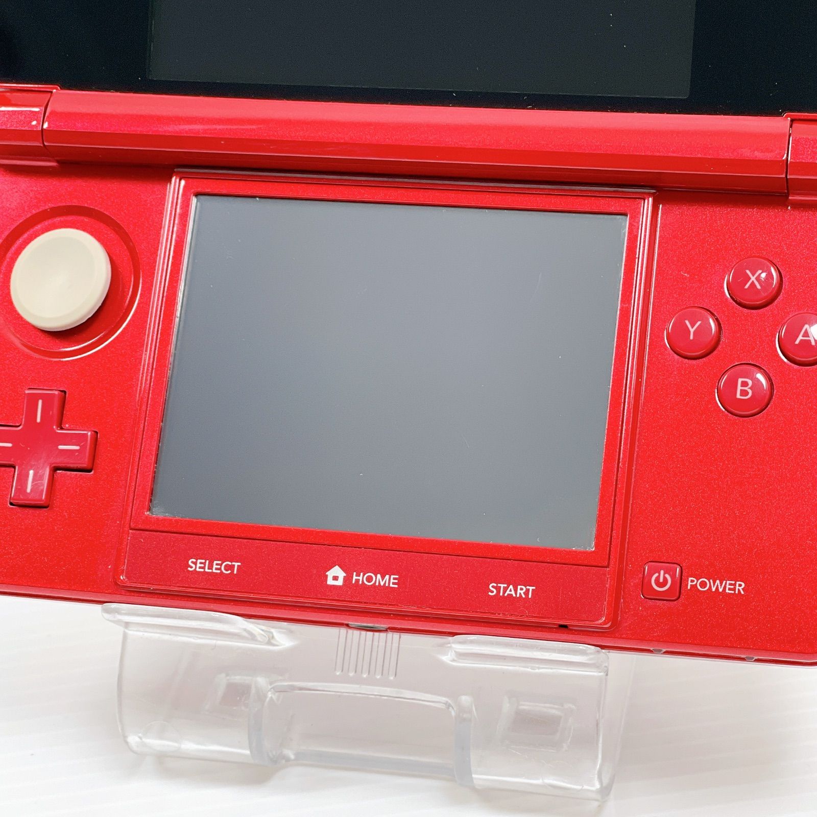 Nintendo ニンテンドー 3DS レッド 動作確認済み ニンテンドー3DS - 【美品 付属品完備 動作確認済