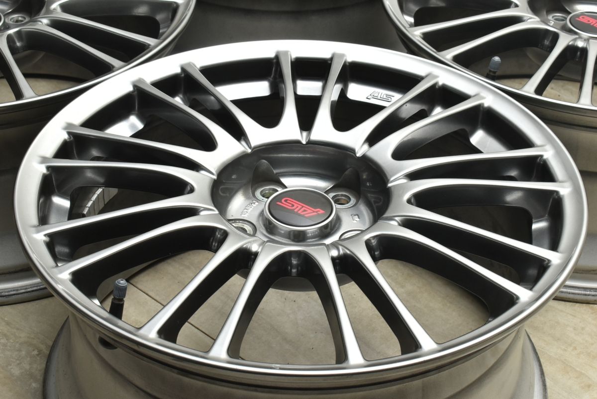 鍛造】スバル WRX STI 純正 オプション BBS RV739 18in 8.5J +55 GVB 