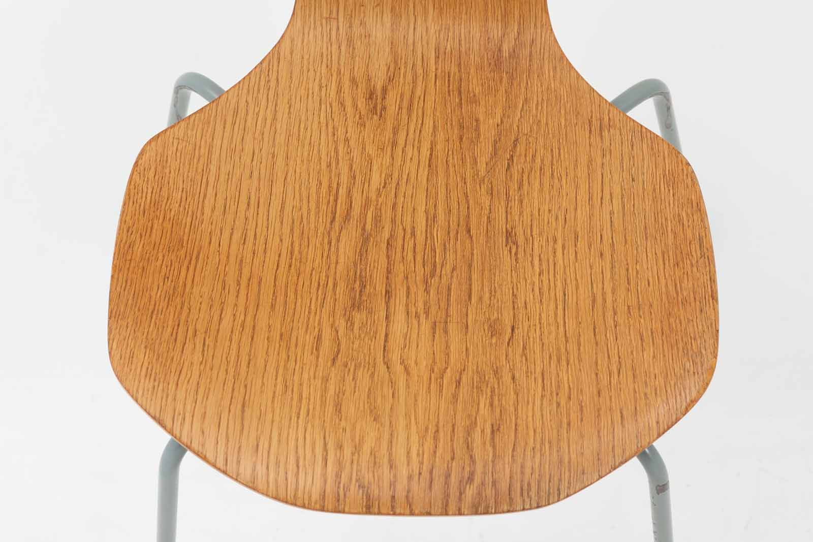 Fritz Hansen(フリッツ・ハンセン) Ｔチェア オーク材 Arne Jacobsen(アルネ・ヤコブセン) 北欧家具ビンテージ/DK12896  - メルカリ