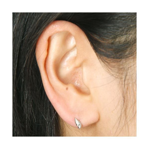 Pt900 プラチナ モチーフピアス エンジェル