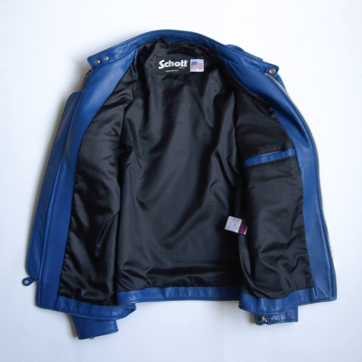 美品】SCHOTT【241XX/ラムレザー シングルライダースジャケット】40