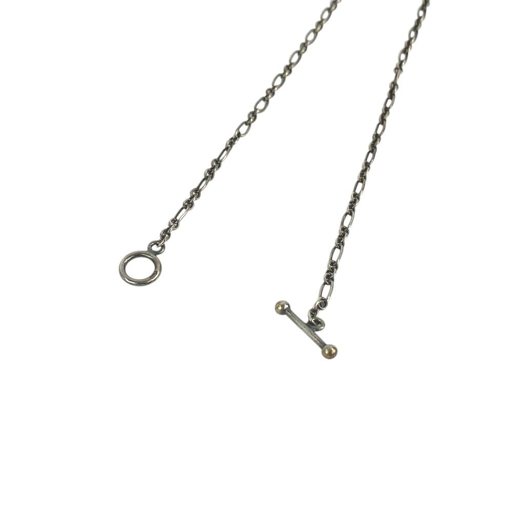 □美品□ ジョージジェンセン ラブラドライト クリア 石 ネックレス