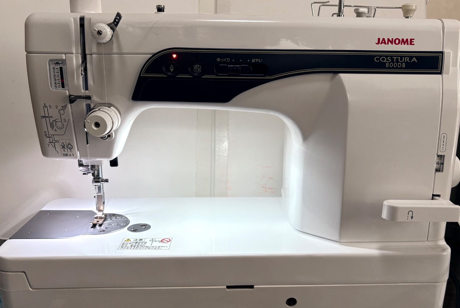 ★３ヶ月保証★JANOME 職業用　COSTURA 800DB＊ミシン　本体 ☆3ヶ月保証☆JANOME 職業用 COSTURA 800DB＊ミシン 本体
