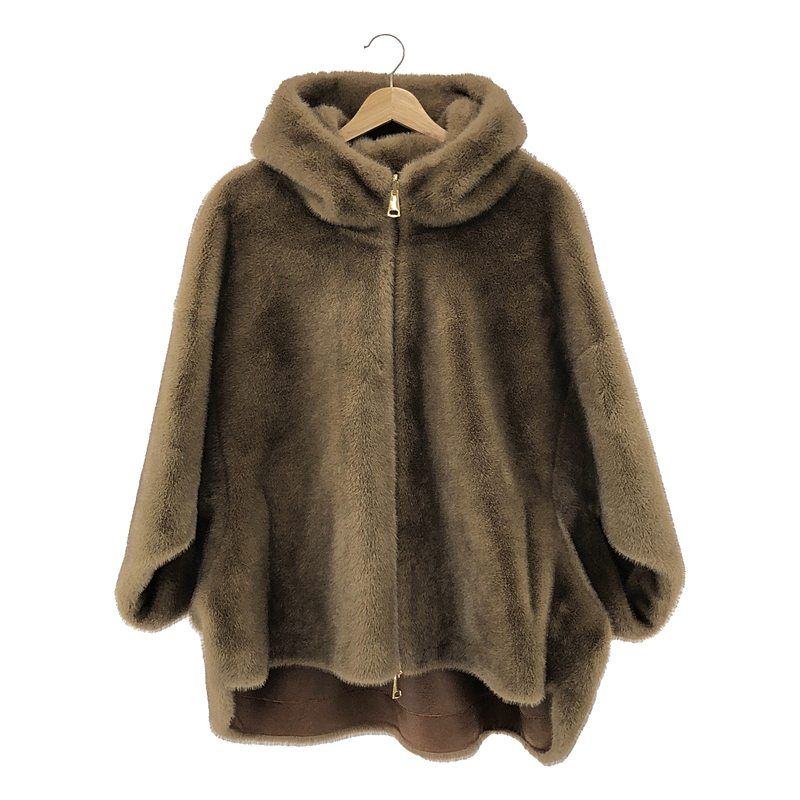 ドゥーズィエムクラス アーポワンウテセ ファーブルゾン ボア フランス製 ドゥーズィエムクラス アーポワンウテセ ファーブルゾン ボア フランス