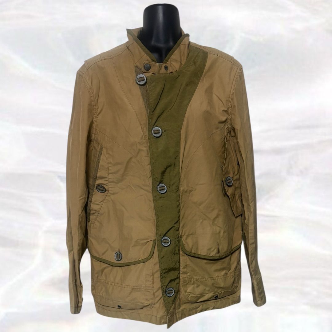 Eddie Bauer エディーバウアー ミリタリージャケット ベージュ メンズ 