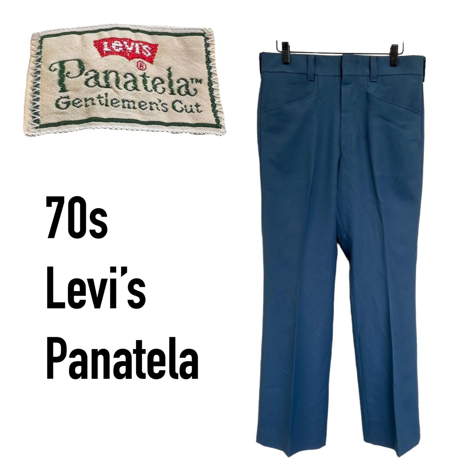 70年代 Levi's Panatela スラックス スコヴィルジッパー 1-10 - 古着屋