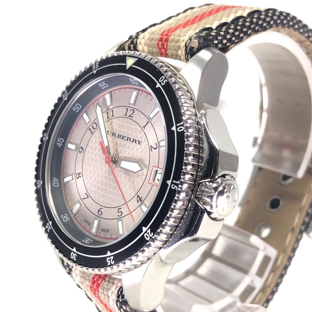 美品】BURBERRY バーバリー／腕時計 デイト BU7609／クォーツ