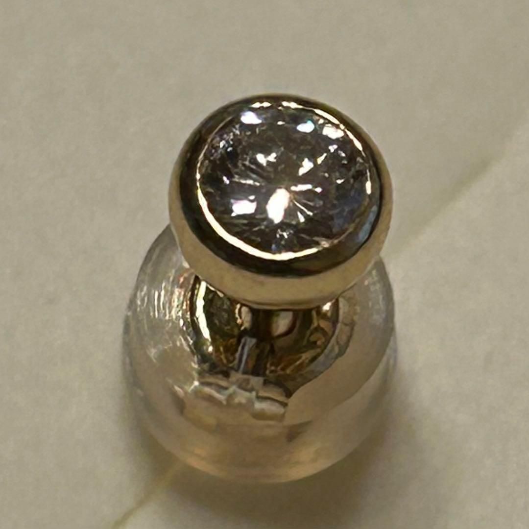 片方売り》K18YG 一粒 ダイヤモンドピアス 0.15 ダイヤ 片方売り》K18YG 一粒 ダイヤモンドピアス 0.15 ダイヤ